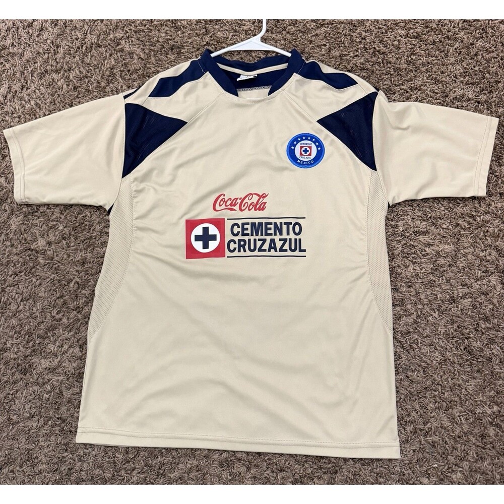Gool Cruz Azul Cemento Deportivo Telcel Jersey Mens Size Medium